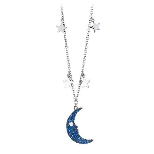 Collana 2Jewels Donna Moon in Argento Cubic Zirconia 253123 - 253123